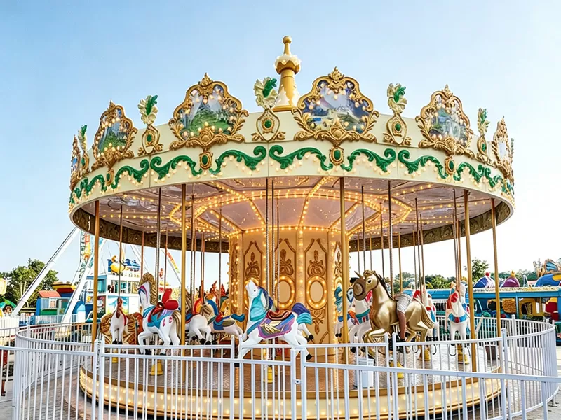 36-Seat Simulated Top-Driven Carousel-1