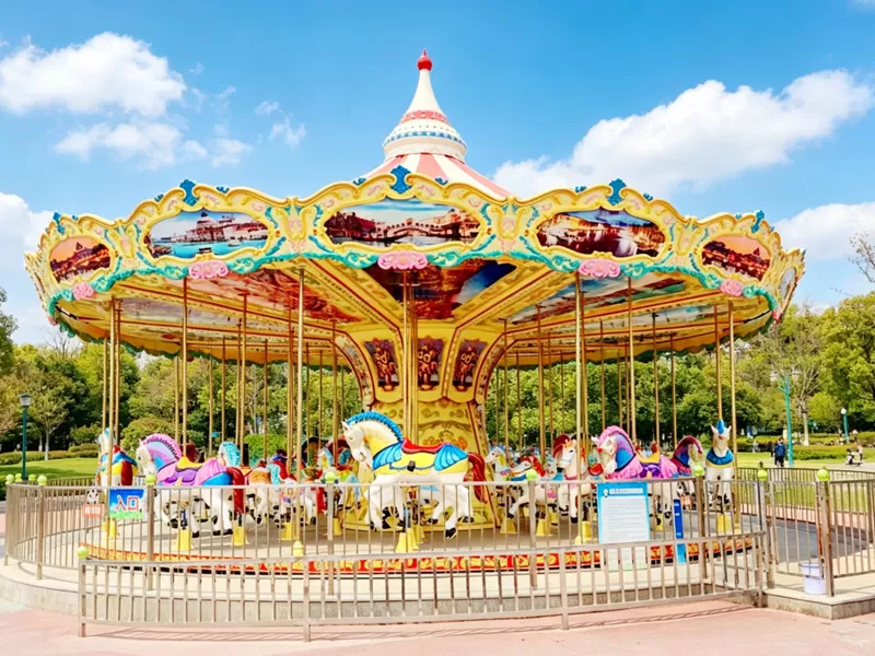 40-Seat Top-Driven Carousel