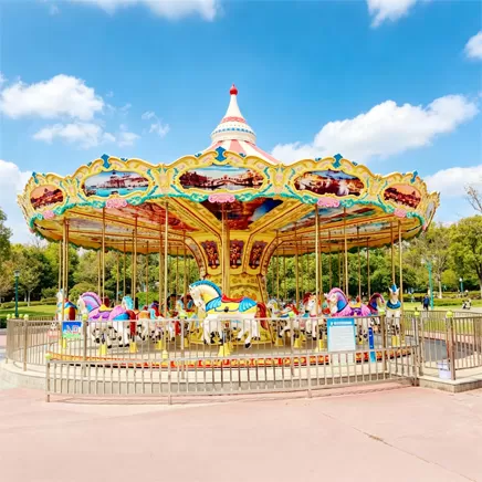 40-Seat Top-Driven Carousel