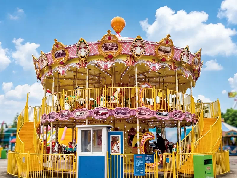 60-Seat Double-Decker Carousel