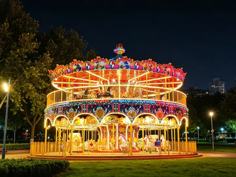 88-Seat Double-Decker Carousel