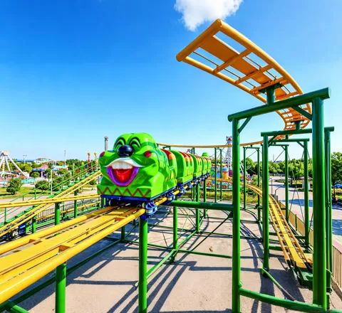 amusement park flat rides custom