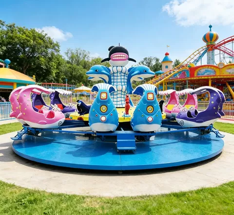 amusement park flat rides operation