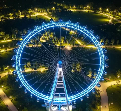 balloon ferris wheel
