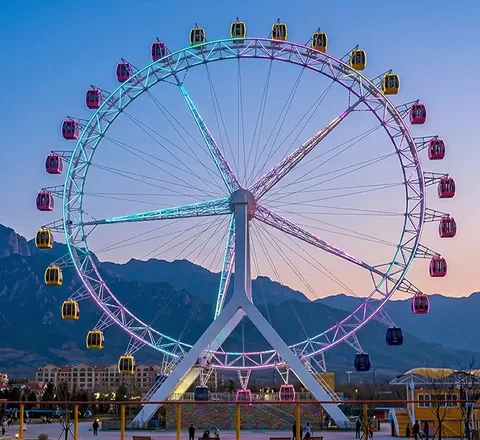 big wheel on place de la concorde