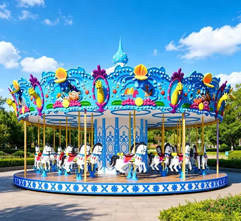 cartoon junction carousel