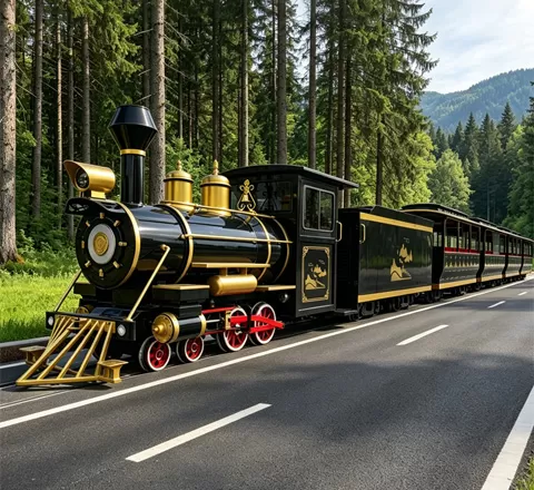 company for amusement park train