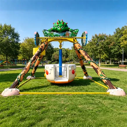 Dinosaur-Themed Pendulum Ride