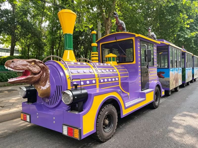 Dinosaur-Themed Train Ride