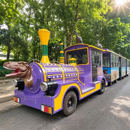 Dinosaur-Themed Train Ride