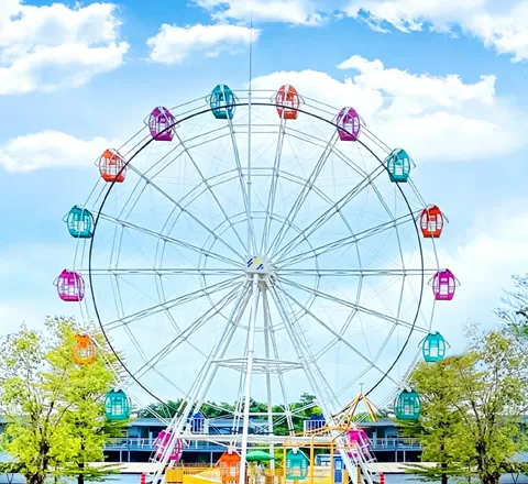 disney swinging ferris wheel