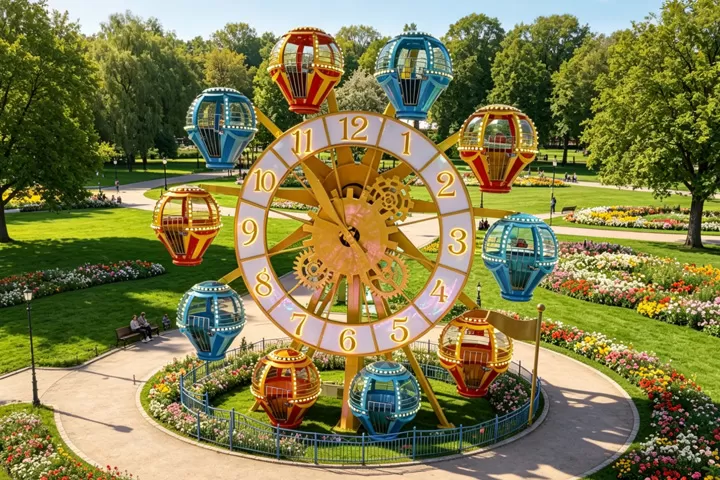 Features of ﻿12m Ferris Wheel