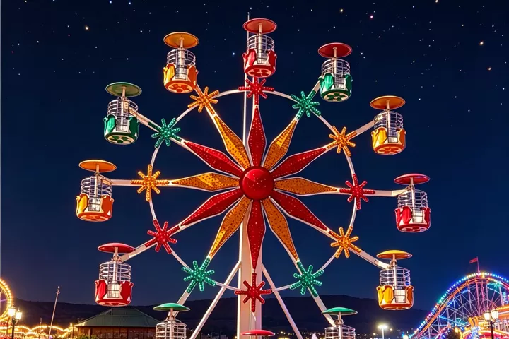 Features of ﻿20m Ferris Wheel