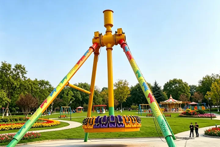 Features of 24-Seat Giant Pendulum Ride