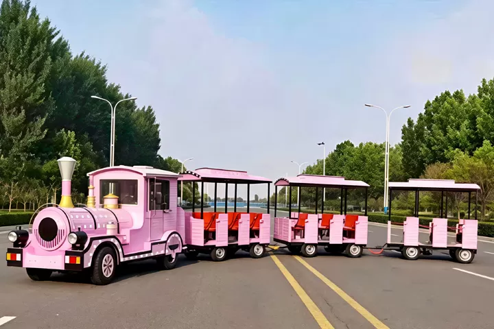 Features of ﻿29-seat Trackless Train Ride