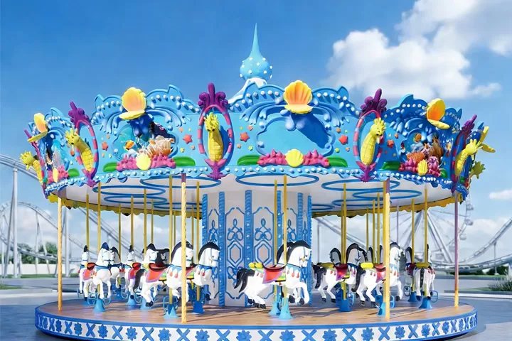 Features of ﻿Ocean-Themed Carousel
