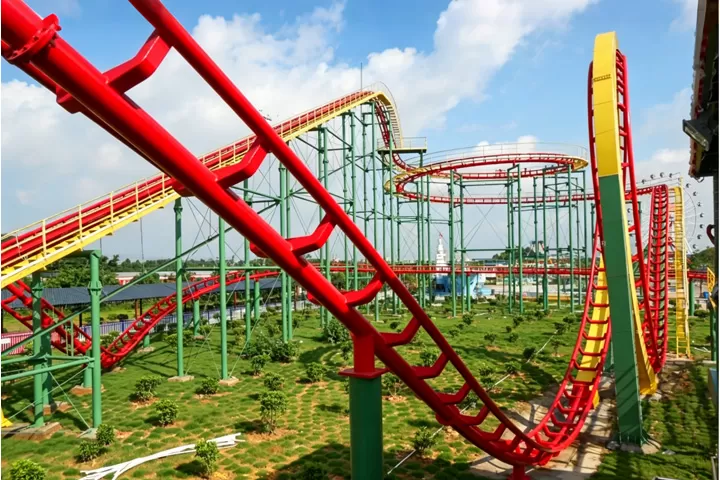 Features of ﻿440m Medium-Sized Three-Loop Coaster