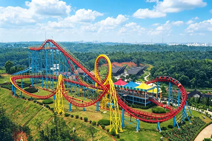 Features of 500m Three-Loop Coaster