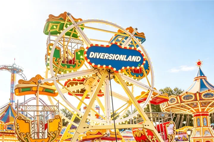 Features of ﻿ 6m Ferris Wheel