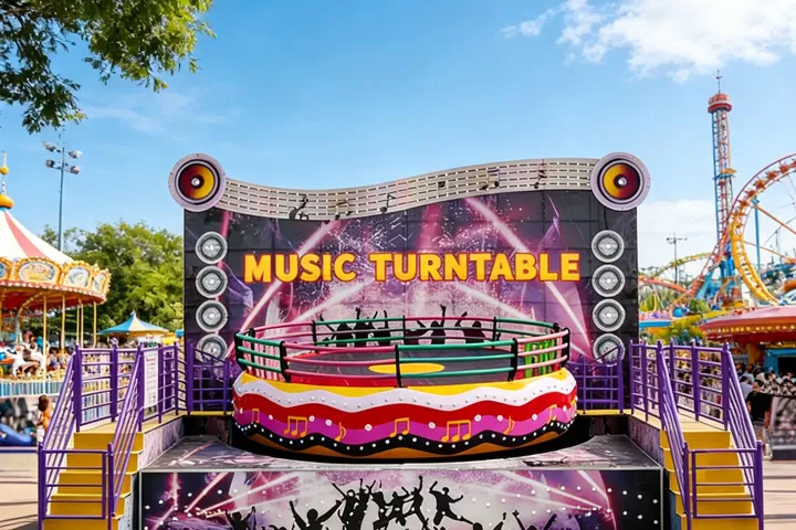 Features of Disco Turntable Ride