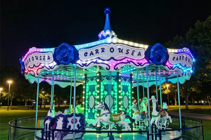 Features of ﻿Lavender-Themed Carousel