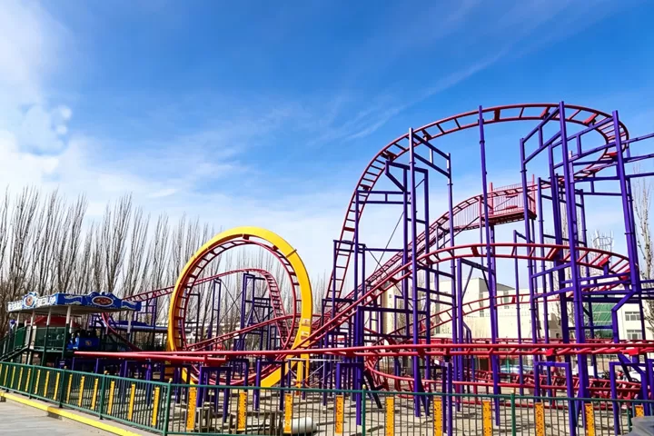 Features of ﻿Mini Vertical Loop Coaster