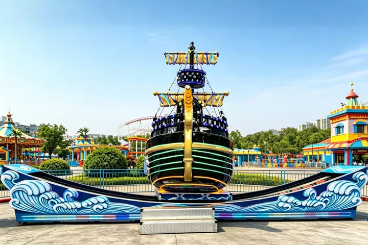 Features of ﻿Passionate Pirate Ship Ride