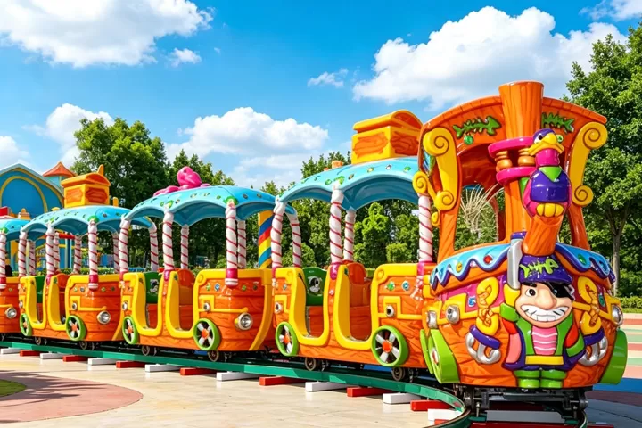 Features of Pirate Train Ride