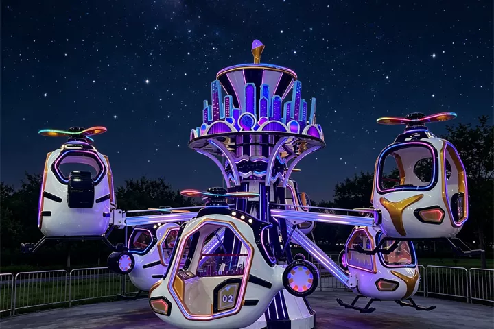 Features of Sky City Ride
