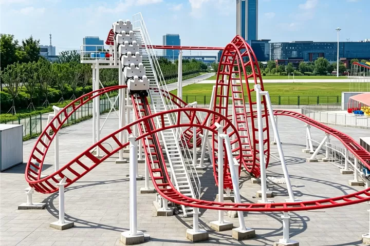 Features of ﻿Small Vertical Loop Coaster
