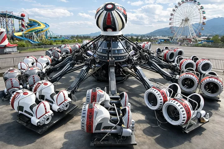 Features of ﻿Space Ranger Ride