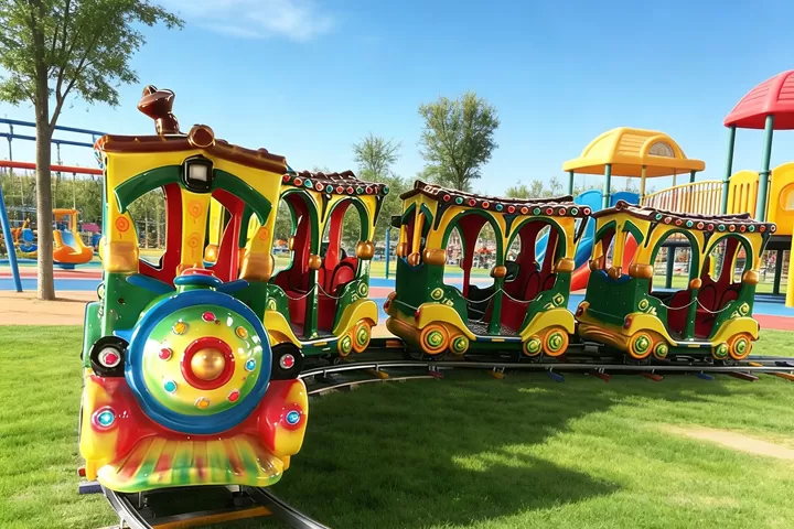 Features of ﻿Tile-Styled Mini Train Ride