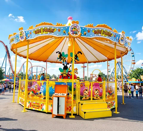 kings island family rides custom