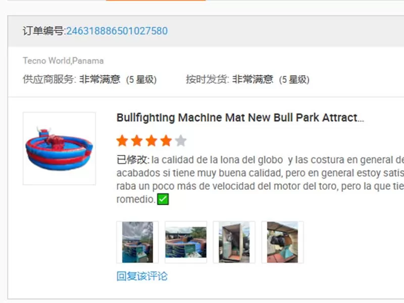 Mechanical Bull Project Delivered to Panama with Positive Customer Feedback