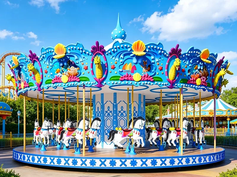 Ocean-Themed Carousel