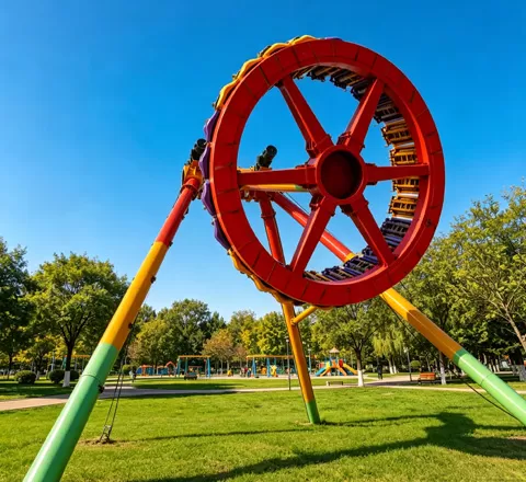 pendulum swing ride video