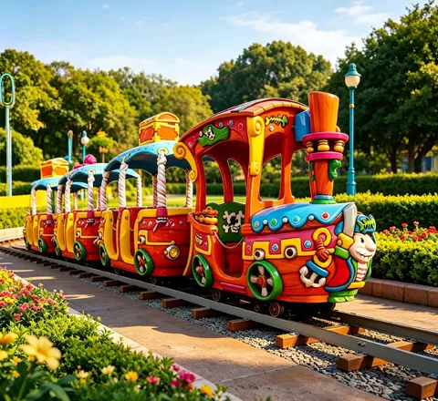 price for amusement park train