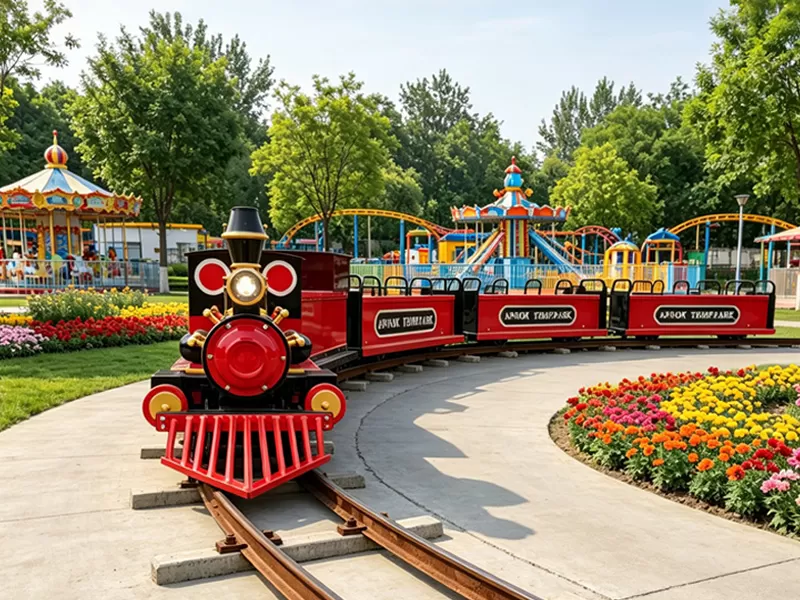 Ride-On Track Train Ride