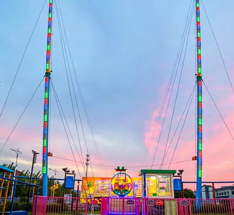 thirll ride in china