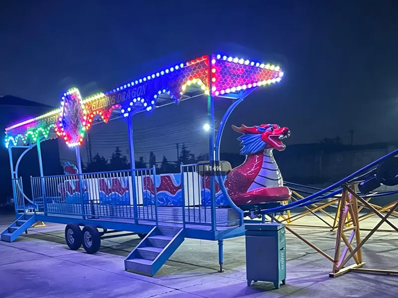 Towable Sliding Dragon Ride