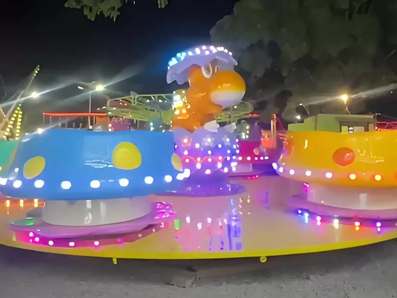 Video of Dinosaur Coffee Cup Ride2
